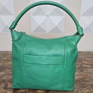 kate spade Green Leather Hobo Bag